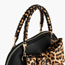Load image into Gallery viewer, Leopard Lover Bow Purse