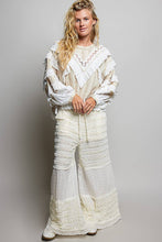 Load image into Gallery viewer, Cottage Bloom High-Rise Lace Knit Pants