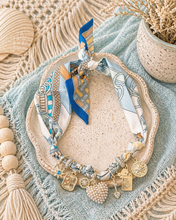 Load image into Gallery viewer, Blair Multi Charm Scarf Necklace