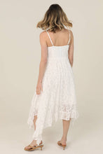 Load image into Gallery viewer, Lace & Grace Hanky Hem Maxi Dress