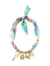 Load image into Gallery viewer, Tate Multi Charm Scarf Necklace
