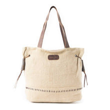 Load image into Gallery viewer, Myra Sel de Mer Gathered Strap Tote Bag