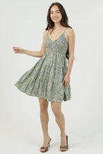 Load image into Gallery viewer, Olive Grove Smocked Bust A-Line Dress