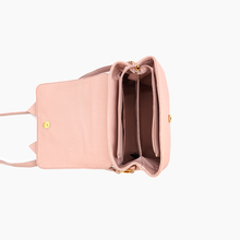 Load image into Gallery viewer, Zoey Bow Crossbody Purse in Blush