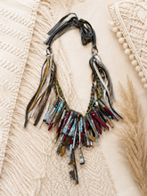 Load image into Gallery viewer, Artist’s Soul Paintbrush Statement Necklace