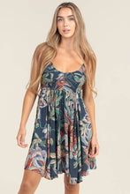 Load image into Gallery viewer, Heirloom Garden Smocked Bust A-Line Dress