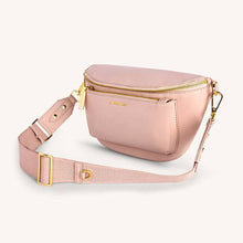 Load image into Gallery viewer, Mira & Moss Blair Fanny Crossbody Bag in Transcendent Pink
