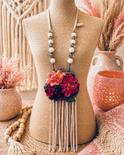 Load image into Gallery viewer, Boho Bloom Trio Coin Purse Necklace