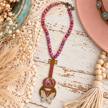 Load image into Gallery viewer, Dolly Butterfly Dreams Statement Necklace ๐ธ๐ฆ๐
