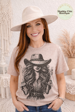 Load image into Gallery viewer, Rocker Cowgirl T-shirt