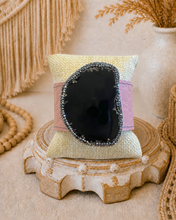 Load image into Gallery viewer, Midnight Caravan Genuine Stone Cuff Bracelet