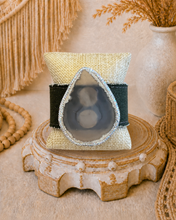 Load image into Gallery viewer, Olive Moonlight Genuine Stone Cuff Bracelet