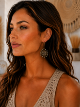 Load image into Gallery viewer, Butterfly Bliss Boho Crystal Hoop Earrings