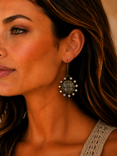 Load image into Gallery viewer, Butterfly Bliss Boho Crystal Hoop Earrings