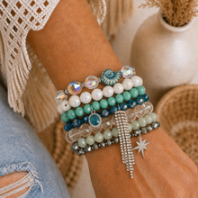 Load image into Gallery viewer, Seaside Splendor Bracelet Stack
