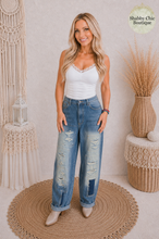 Load image into Gallery viewer, Grunge Denim Jeans
