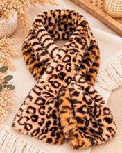 Load image into Gallery viewer, Wild Ember Animal Print Faux Fur Neck Wrap