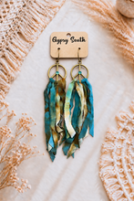 Load image into Gallery viewer, Peaceful Wanderer Fringe Statement Earrings