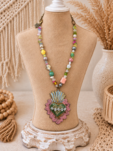 Load image into Gallery viewer, Sacred Heart Wanderlust Statement Necklace