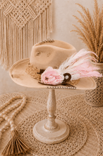 Load image into Gallery viewer, Pink Lady Hand Distressed Hat
