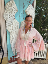 Load image into Gallery viewer, Blush Bell Tassel Dress