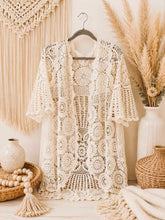 Load image into Gallery viewer, Vintage Soul Crochet Duster