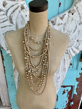 Load image into Gallery viewer, Champagne Daydream Pearl Necklace