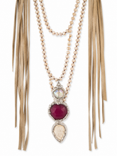 Load image into Gallery viewer, Desert Blush Boho Necklace
