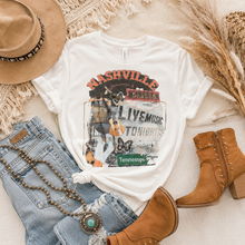 Load image into Gallery viewer, Nashville Nights Graphic Tee