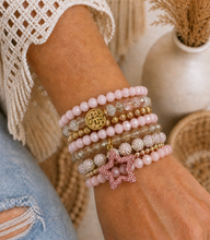 Load image into Gallery viewer, Pink Stardust Bracelet Stack
