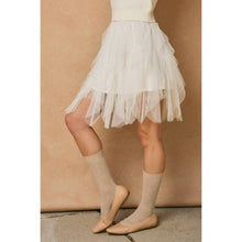 Load image into Gallery viewer, Ivory Moonlight Mesh Tulle Skirt