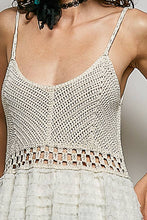 Load image into Gallery viewer, Tulle Twirl Crochet Lace Ruffle Dress