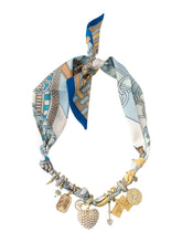 Load image into Gallery viewer, Blair Multi Charm Scarf Necklace