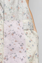 Load image into Gallery viewer, Blossom Boho Floral Print Lace Trim Overalls
