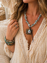 Load image into Gallery viewer, Mesa Magic Thunderbird Necklace
