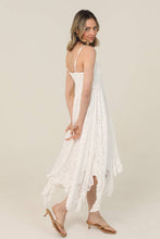 Load image into Gallery viewer, Lace &amp; Grace Hanky Hem Maxi Dress
