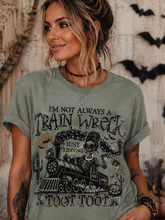 Load image into Gallery viewer, Train Wreck Express Bling T-shirt
