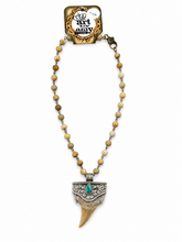 Load image into Gallery viewer, Ocean Outlaw Tooth Pendant Necklace
