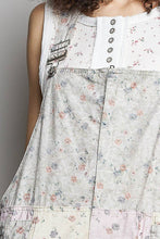 Load image into Gallery viewer, Blossom Boho Floral Print Lace Trim Overalls
