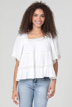 Load image into Gallery viewer, Bohemian Belle Lace Trim Top
