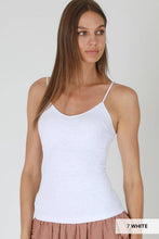 Load image into Gallery viewer, Forever Floral Lace Textured Cami in Serene Blue
