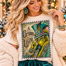 Load image into Gallery viewer, **PREORDER** Christmas Legend Grinch Bling T-shirt
