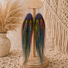 Load image into Gallery viewer, Wild Wing Feather Earrings

