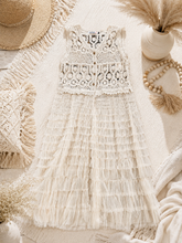 Load image into Gallery viewer, Gypsy Grace Crochet Lace Duster
