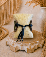 Load image into Gallery viewer, Olive Moonlight Genuine Stone Cuff Bracelet
