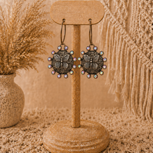 Load image into Gallery viewer, Butterfly Bliss Boho Crystal Hoop Earrings
