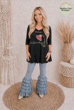 Load image into Gallery viewer, In God's Hands Bling Tunic Top
