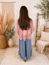 Load image into Gallery viewer, Denim Dreams High-Rise Crop Pants
