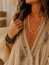 Load image into Gallery viewer, Blush Stardust Crystal Necklace
