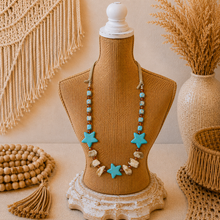 Load image into Gallery viewer, Turquoise Star Necklace
